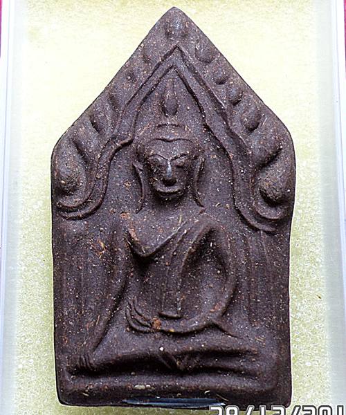 พระขุนแผนพิมพ์วัดใหญ่ เนื้อชานหมาก ตะกรุดเงิน หลวงปู่ทิม วัดพระขาว อยุธยา สร้างน้อย