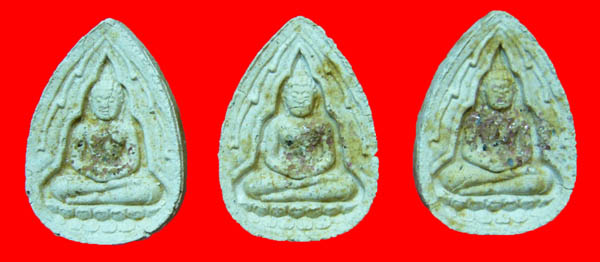 3องค์//พระกลีบบัวหลวงพ่อเปิ่น วัดบางพระ ปี2535