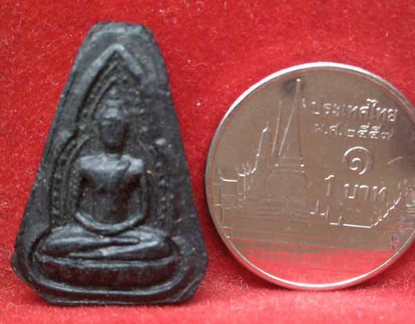 *พุทธชินราช หลังยันต์ ใบลานเผา ปี๒๕๑๖..ลพ.เงิน วัดดอนยายหอม นฐ.*