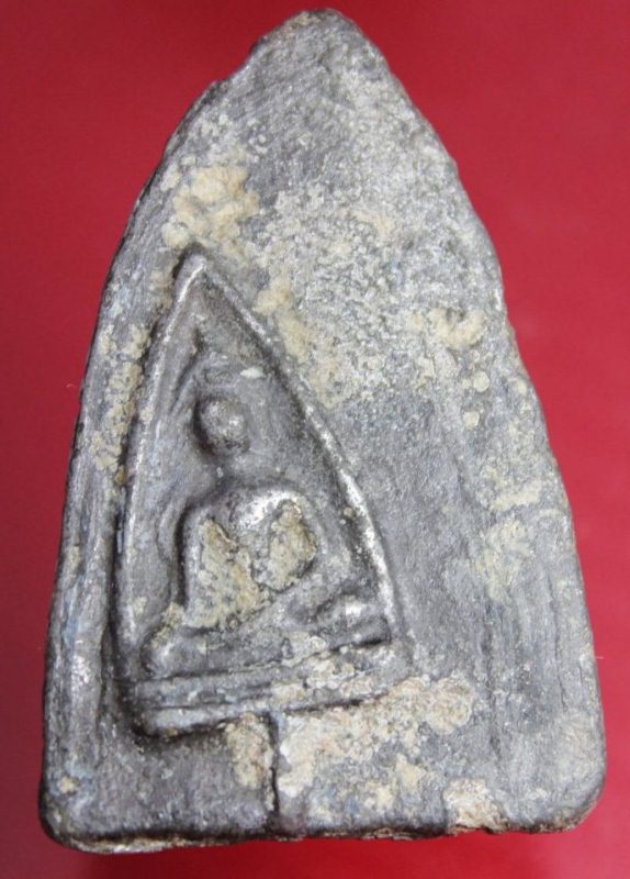 พระพิมพ์พระสุพรรณหลังผาลเนื้อชินเงิน สวยๆ พระดีอนาคตไกล