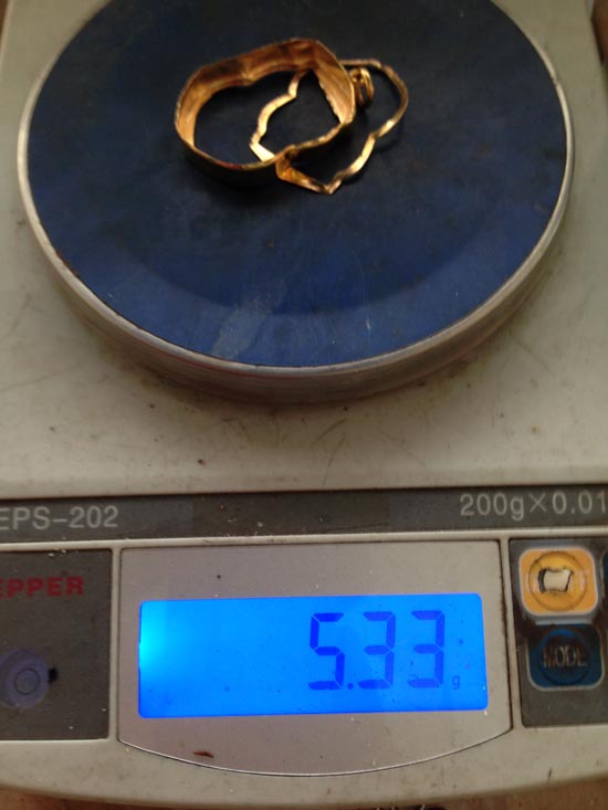 กรอบทอง พิมพ์เสมา งานสั่งทำ ทวด รุ่น 3 ,09 , เลื่อน ฯลฯ หรือใกล้เคียง นํ้าหนัก 5.33 กรัม