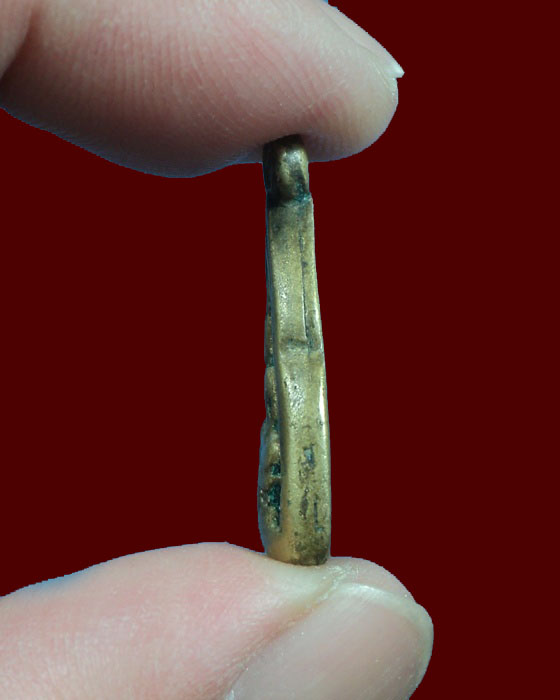 เหรียญหล่อล้างป่าช้า(รุ่นแรก) หลวงพ่อโต วัดถาวรวราราม(วัดญวณ) ปี 2489 กาญจนบุรี