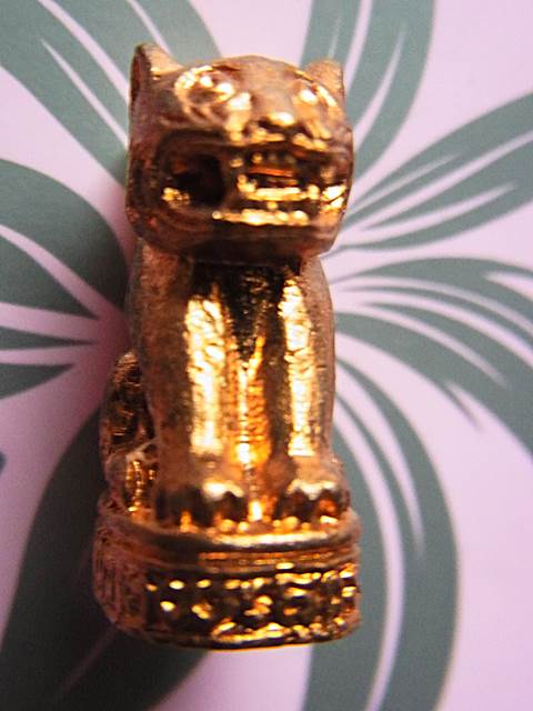 หลวงปู่แผ้ว เสือมหาอำนาจรุ่นพยัคฆราช85เนื้อทองแดง