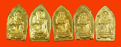 *** พระนาคปรกองค์จ้อย + นางกวัก หลวงปู่ทองดำ วัดท่าทอง อุตรดิตถ์ รวม ๙ องค์ ***