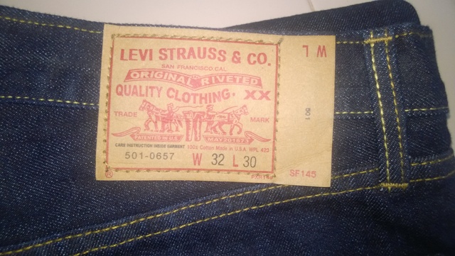 LEVI 501 สีดำ