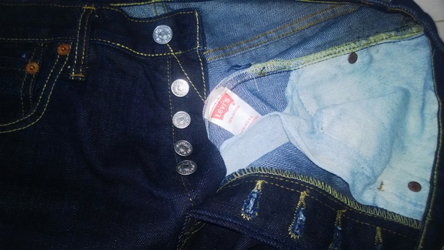 LEVI 501 สีดำ