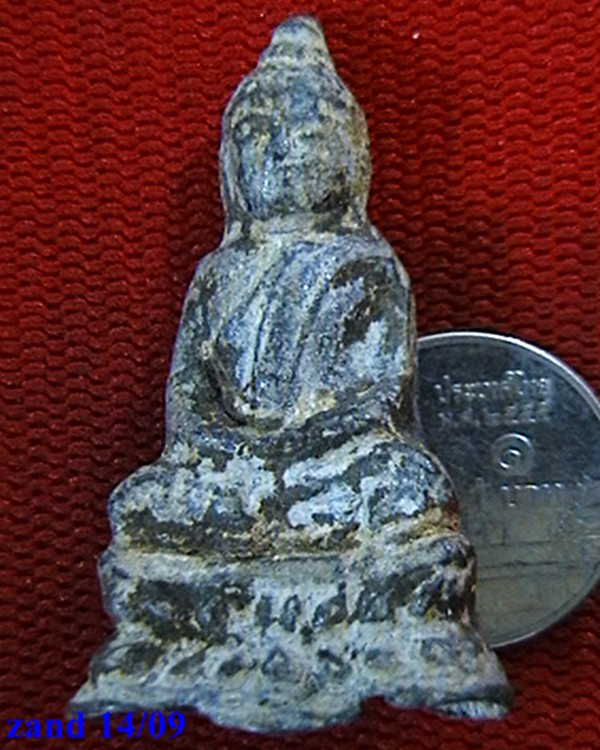 พระแก้บน เนื้อตะกั่ว เก่า  