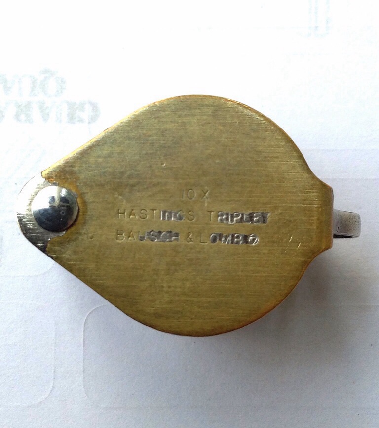 กล้อง bausch&lomb body ทองเหลือง สามเหลี่ยมเล็ก หายากครับ