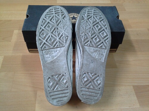 รองเท้า converse เบอร์ 42.5 สีขาว