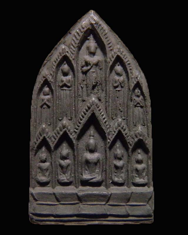 พระสิบทัศน์ เนื้อผงใบลาน หลวงพ่อแช่ม วัดดอนยายหอม  รุ่นนี้จัดส่งให้งานทำบุญอายุหลวงพ่อเงิน    