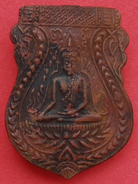 เข็มกลัดพระพุทธชินราช หลวงปู่บุญ วัดกลางบางแก้ว นครปฐม