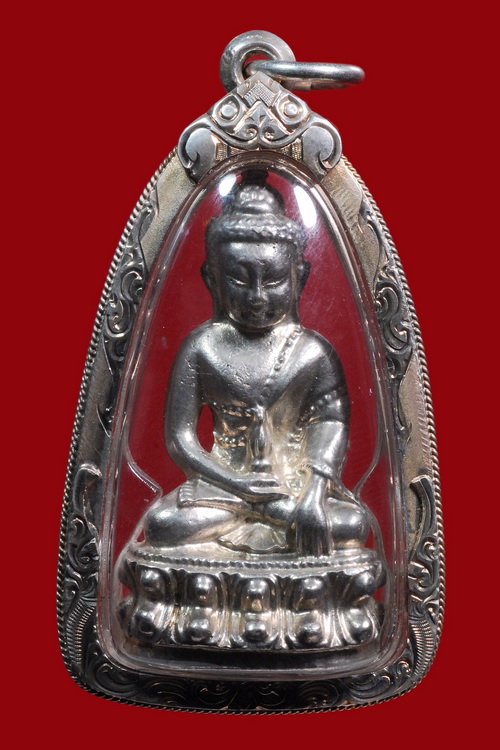  พระกริ่งเพชรกลับเนื้อเงินปี2547 หลวงปู่ญาท่านสวน วัดนาอุดม จ.อุบลราชธานี