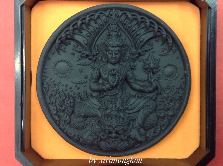 พระเทวราชโพธิสัตว์ จตุคามรามเทพ อภิปัญญามหาเศรษฐี ขนาด5.5 ซม. รูปแบบงานศิลปะ อ.เฉลิมชัย อุปกรณ์ครบ
