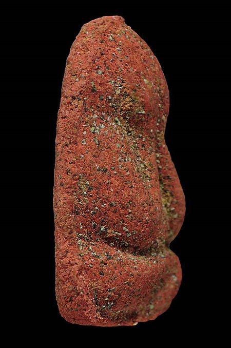 พระผงญาณวิลาศหลวงพ่อแดง วัดเขาบันไดอิฐ ปี 2513 (พิมพ์พระปิดตา) เนื้อแดงหายาก