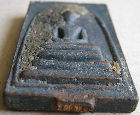 พระสมเด็จ หล่อโบราณ เบ้าทุบ(เมตตา โภคทรัพย์ กลับดวง)หลวงปู่คำบุ วัดกุดชมพู อุบลราชธานี ปี2552 เนื้อน