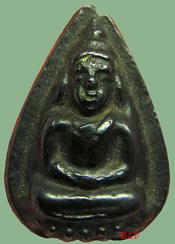 *กลีบบัว สมาธิ หลังยันต์ เนื้อเมฆพัตร..ลป.บุญ วัดกลางบางแก้ว นฐ.*