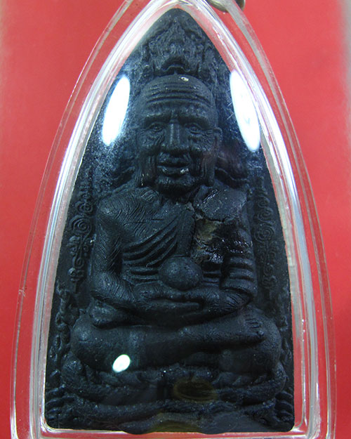 หลวงปู่ทวด พิมพ์ใหญ่ ฝังแร่ อาจารย์หม่อม ไตรภูมิ (รหัส 1755)