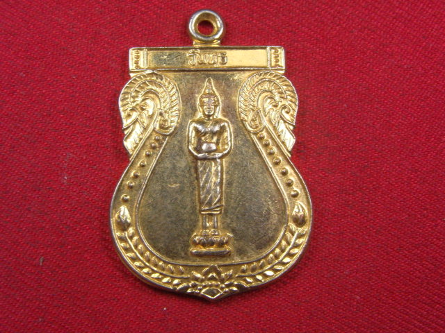 "จ่าสันต์" แดงเคาะเดียว/เหรียญพระประจำวันพุธ  วัดไผ่ตัน  กรุงเทพฯ