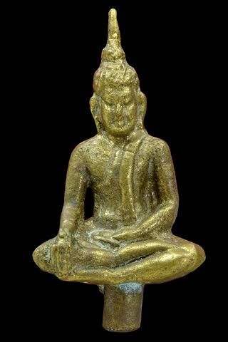 พระยอดธง หลวงพ่อครึ้ม วัดคลองสวน พิมพ์ใหญ่