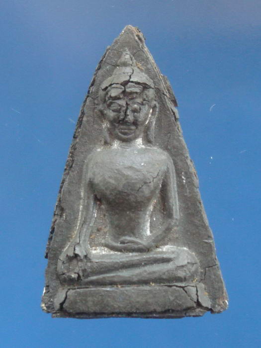 ผงสุพรรณเนื้อชินเก่า เจ้าคุณเปลื้อง วัดสุวรรณภูมิ สุพรรณบุรี ปี2506  (หลวงพ่อมุ่ย ร่วมปลุกเสก)
