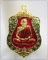 หลวงพ่อเงิน วัดบางคลาน รุ่น ฉลองเลื่อนสมณศักดิ์ 111 ปี เนื้อทองแดงกระไหล่ทองลงยาเขียว (หมายเลข 1253)