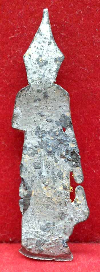 *ปางยืนห้ามญาติ เนื้อชิน กรุวัดเกาะสัมพันธวงศ์ กทม.*