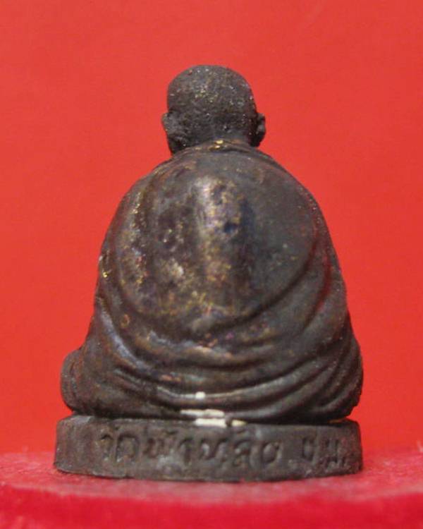 รูปเหล่อครูบาอิน วัดฟ้าหลั่ง นวโลหะ ปี 39