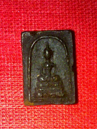 สมเด็จคะแนนหลวงปู่เพิ่ม วัดกลางบางแก้ว นครปฐม เนื้อผงยาจินดามณี หลังจารย์