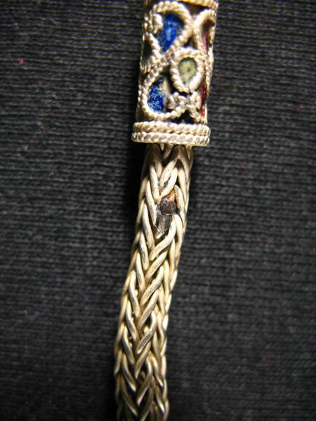 2,500.- สร้อยเงินแท้ ๆ มือ 2 ใส่พระได้ 3 องค์ เส้นใหญ่ ๆ หนักประมาณ 5 บาท