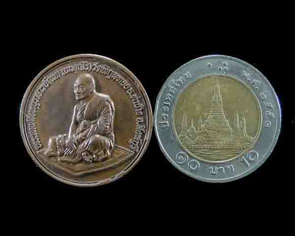 เคาะเลย!!!ราคาตามใจท่าน!!!เหรียญพญามังกรคำราม หลวงพ่อแพ วัดพิกุลทอง