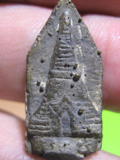 เหรียญหล่อพระศิลาท่านเจ้าคุณโชติ ปี2487 เนื้อทองผสม วัดพระปฐมเจดีย์ จ.นครปฐม สภาพพอใช้ 