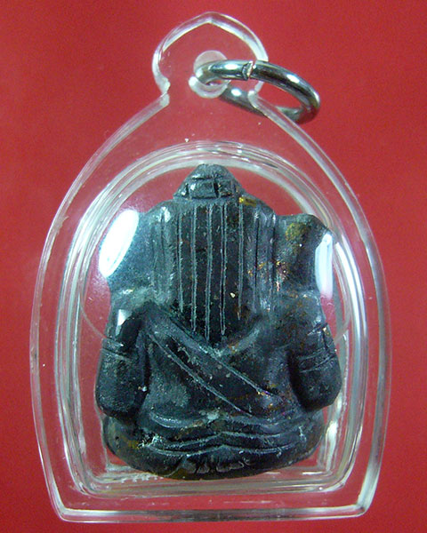 พระพิฆเนศหินแร่ทอง ท่านพ่อเขียน วัดกะทิง จ.จันทบุรี(รหัส 1898)