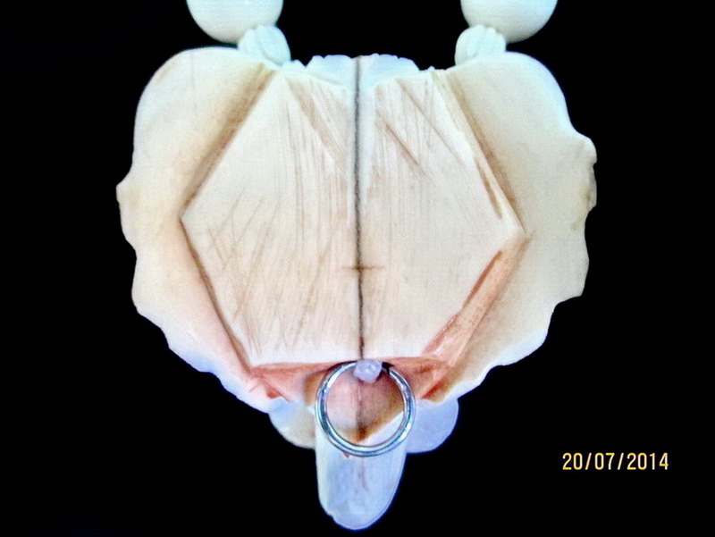 สร้อยงาพร้อมหัวช้างทรงเครื่องอลังการงานสร้าง