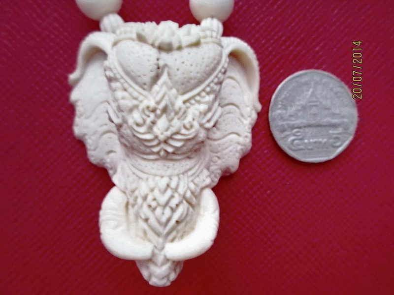 สร้อยงาพร้อมหัวช้างทรงเครื่องอลังการงานสร้าง