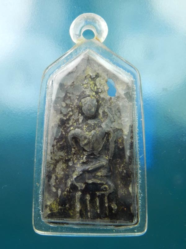  วัดใจ****พระกรุวัดกลางตลาดพลู กรุงเทพ พิมพ์ปางป่าเลไลย์ เนื้อชินตะกั่ว