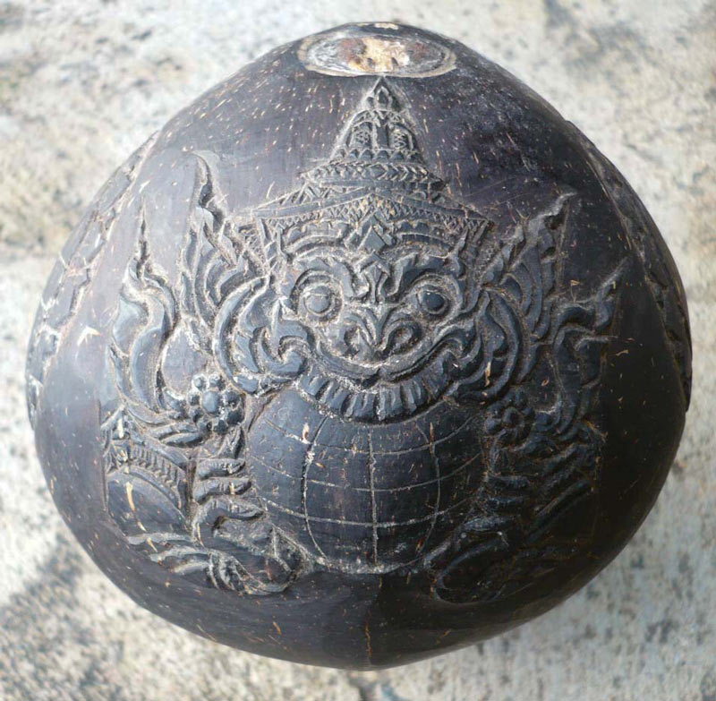 กะลาตาเดียว ที่สุดแห่งเครื่องราง โชคลาภ หลวงปู่ญาท่านสวน ฉนฺทโร วัดนาอุดม 