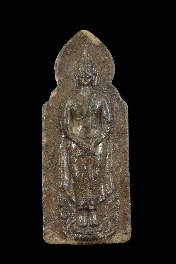 ปี 2533 พระพิมพ์ปางถวายเนตร หลวงปู่คำพันธ์ วัดธาตุมหาชัย2