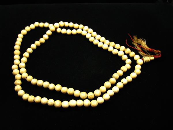 สร้อยประคำกระดูกช้าง เนื้อสวย เส้นยาว