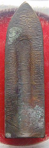 พระร่วงยืนหลังรางปืน(ร่องใหญ่นิยม)วัดพระสิงห์ ปี๑๒ พระบาทสมเด็จพระเจ้าอยู่หัวทรงเสด็จวันพุทธาภิเษก