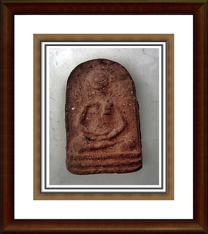 หลวงปู่บุญ วัดกลางบางแก้ว พิมพ์ปรกโพธิ์ใหญ่ หลังยันต์โต๊ะกัง