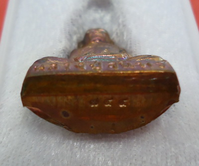 รูปเหมือนปั้ม รุ่นแรก เนื้อมหาชนวน หลวงปู่จันทร์ วัดซับน้อย จ.เพชรบูรณ์ หมายเลข๗๔๔