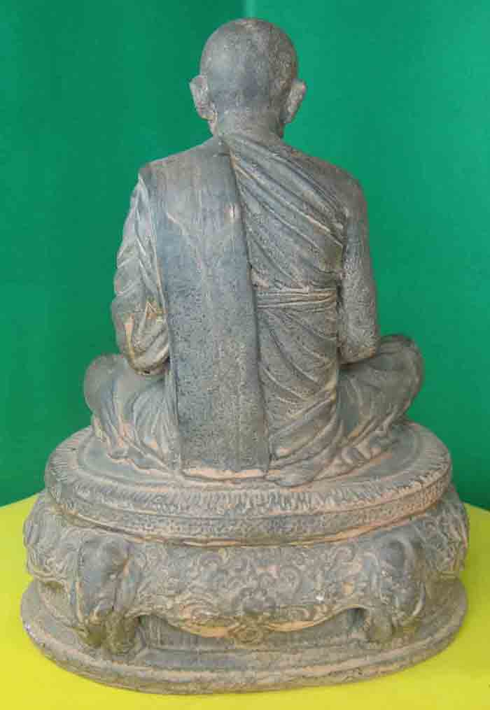 (((วัดใจเคาะเดียวแดง)))พระบูชาหลวงพ่อเงิน วัดบางคลาน เนื้อศิลาแลงหล่อ ขนาดหน้าตัก ๕ นิ้ว