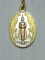 เหรียญหลวงพ่อบ้านแหลม พิมพ์ย้อนยุค พ่นทราย 3 กษัตริย์ วัดเพชรสมุทรวรวิหาร ปี ๒๕๔๘