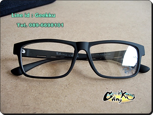 กรอบแว่น (RB7) กรอบสีดำด้าน