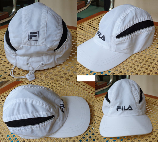 หมวกสวยๆ 3 ใบ FILA แบรนด์อิตาลี ของแท้ + BUDWEISER ของพรีเมี่ยม ฟีฟ่า เวิลด์คัพ ลิขสิทธิ์ฟุตบอลโลกขอ