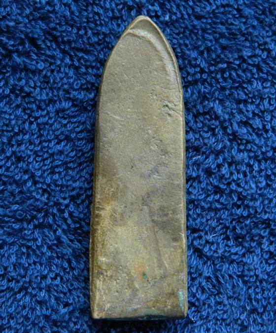 พระร่วงยืนหล่อโบราญ เนื้อโลหะผสม หล่อเก่า