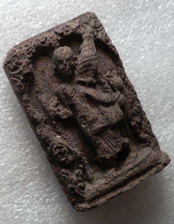 พระสีวลี (ยุคต้น) เนื้อว่าน+ชานหมาก +ไม้งิ้วดำ+ เส้นเกศา +เม็ดแร่ หลวงปู่ญาท่านสวน ฉนฺทโร วัดนาอุดม 