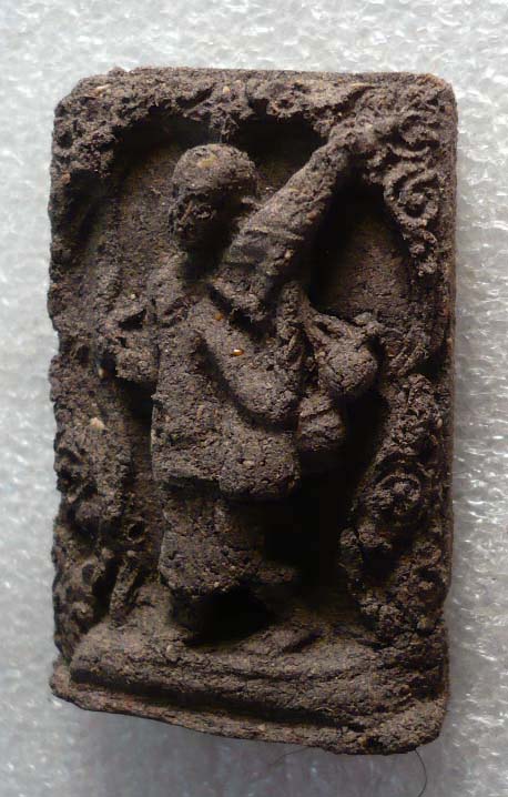 พระสีวลี (ยุคต้น) เนื้อว่าน+ชานหมาก +ไม้งิ้วดำ+ เส้นเกศา +เม็ดแร่ หลวงปู่ญาท่านสวน ฉนฺทโร วัดนาอุดม 