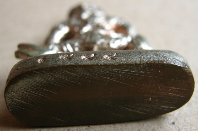 หนุมานรุ่นแรก หลวงปู่เจือ วัดกลางบางแก้ว จ นครปฐม ปี2552 เนื้อนวะแก่เงิน มีโค๊ต หมายเลข544