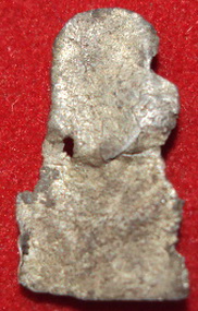 พระแผงตัดเนื้อชินเงิน